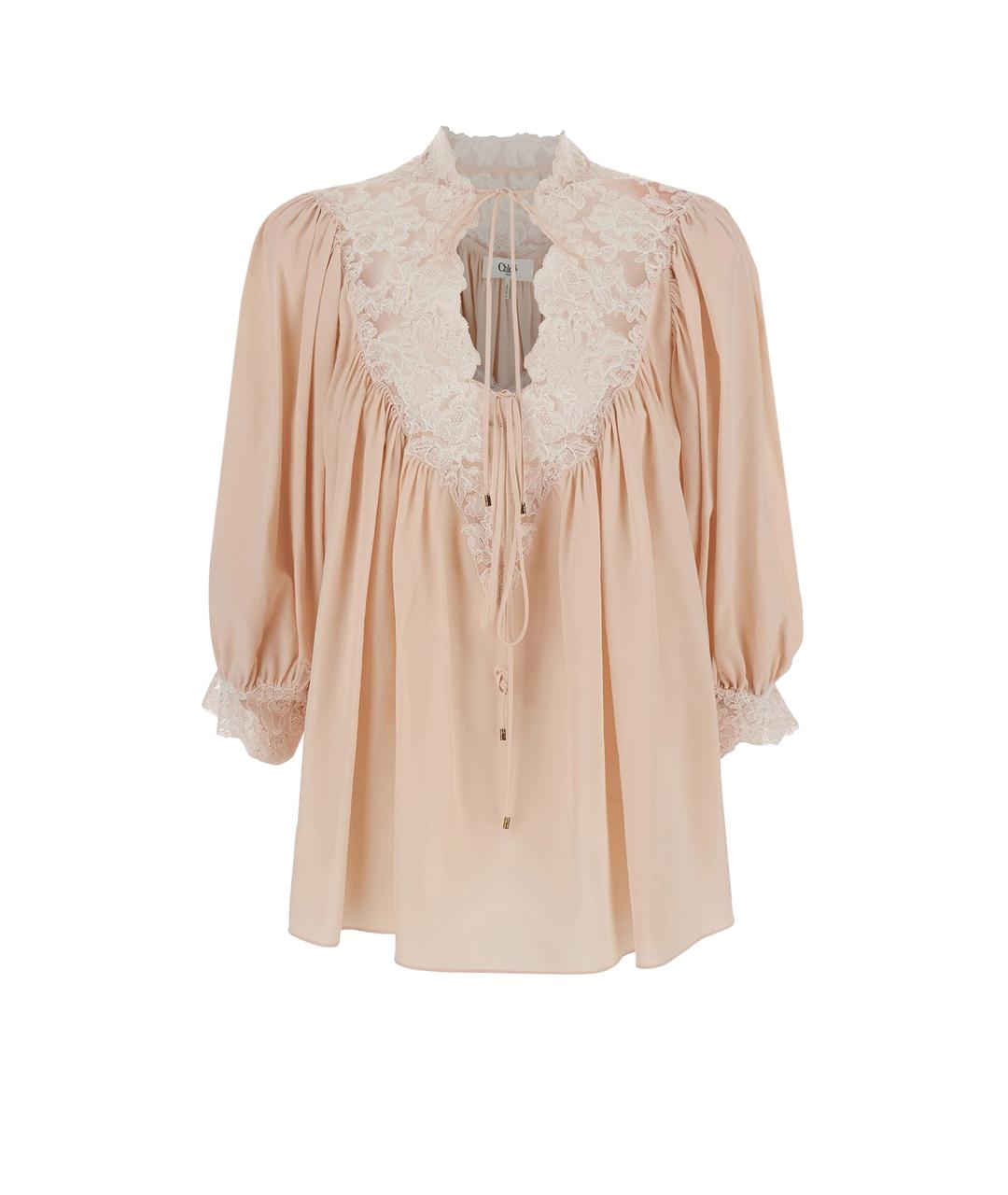 CHLOE Мульти шелковая блузы, фото 1