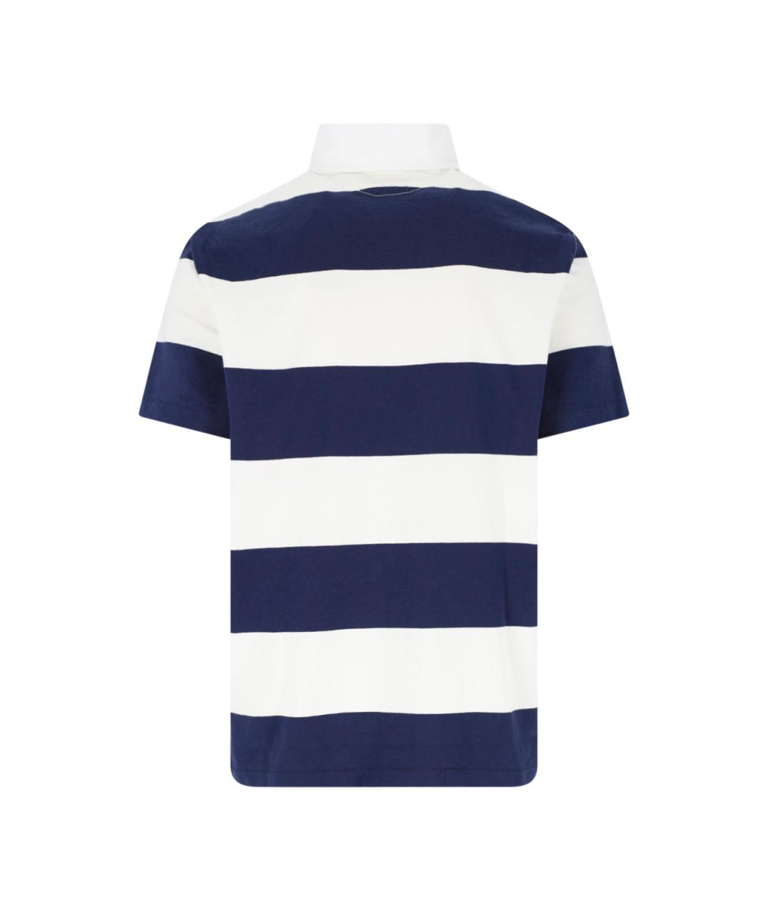 POLO RALPH LAUREN Синяя хлопковая футболка, фото 2