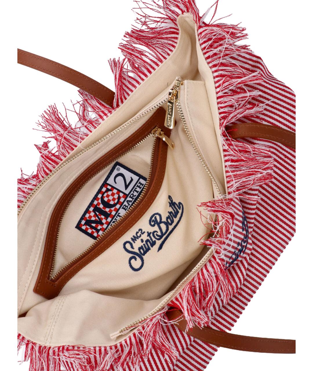 MC2 SAINT BARTH Мульти хлопковая сумка тоут, фото 4