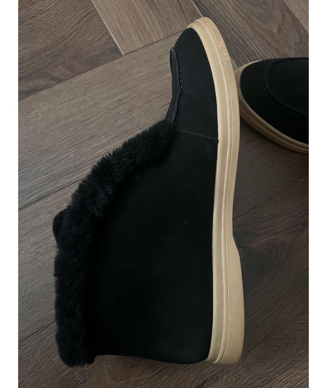 12 STOREEZ Черные замшевые лоферы, фото 3