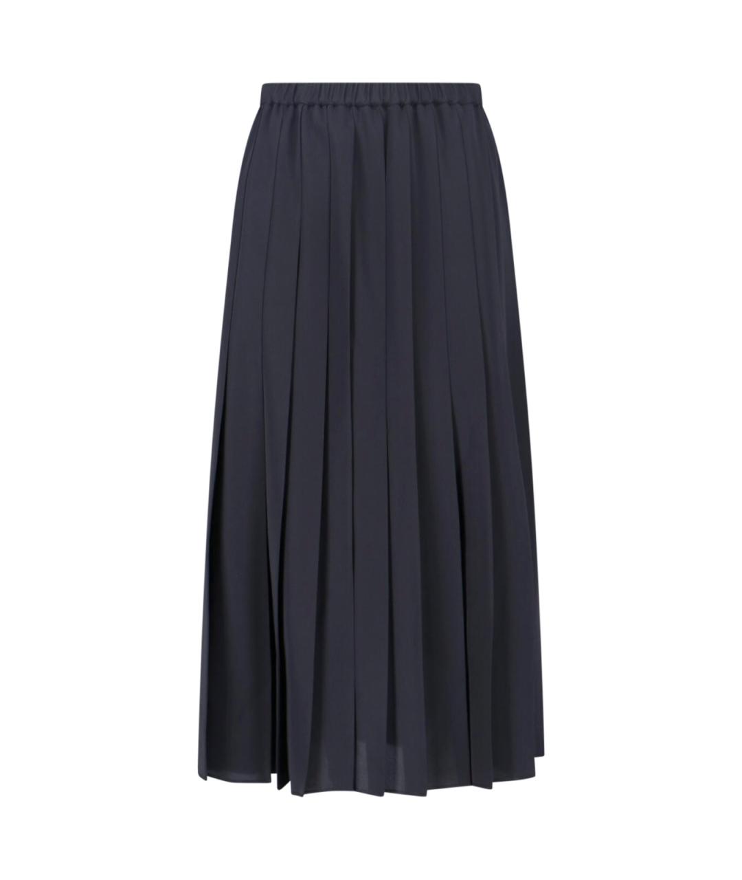 JUNYA WATANABE Черная полиэстеровая юбка макси, фото 1