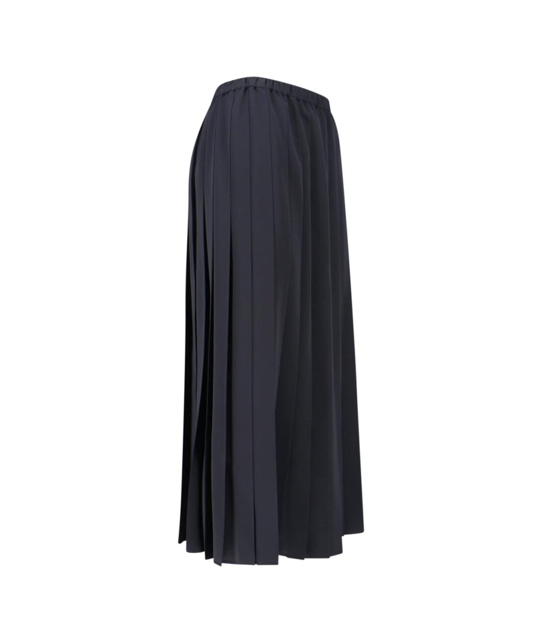 JUNYA WATANABE Черная полиэстеровая юбка макси, фото 3