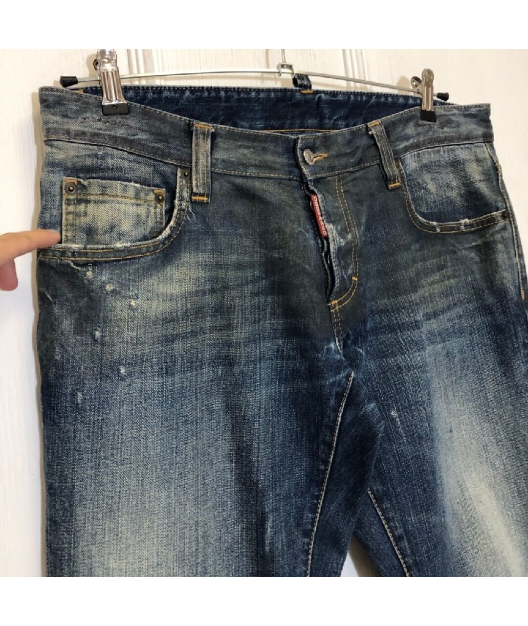 DSQUARED2 Прямые джинсы, фото 9