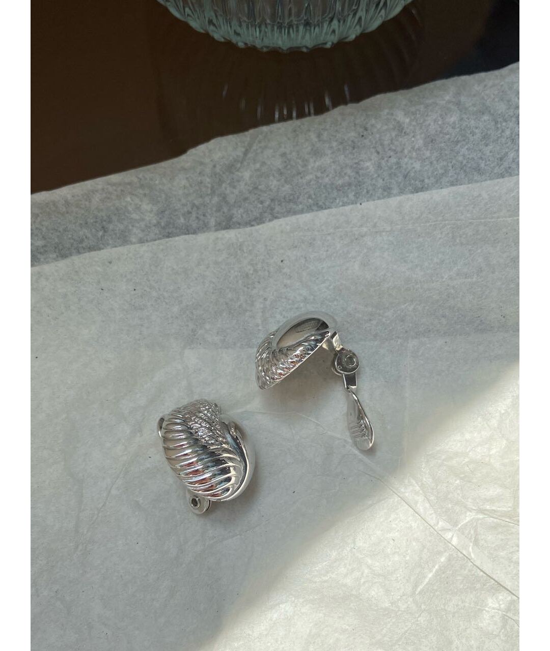 MONET VINTAGE Серебряные с серебряным покрытием серьги, фото 2