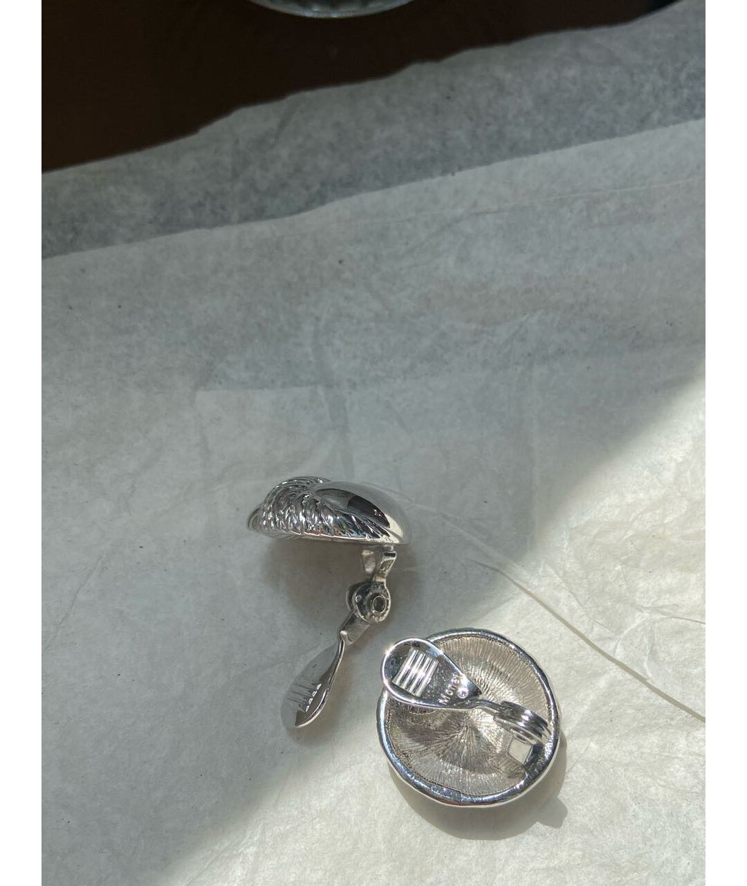 MONET VINTAGE Серебряные с серебряным покрытием серьги, фото 3