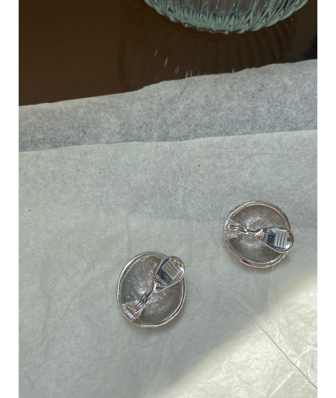 MONET VINTAGE Серебряные с серебряным покрытием серьги, фото 4