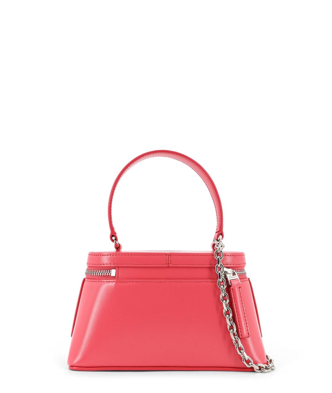 GIVENCHY Розовая кожаная сумка с короткими ручками, фото 2