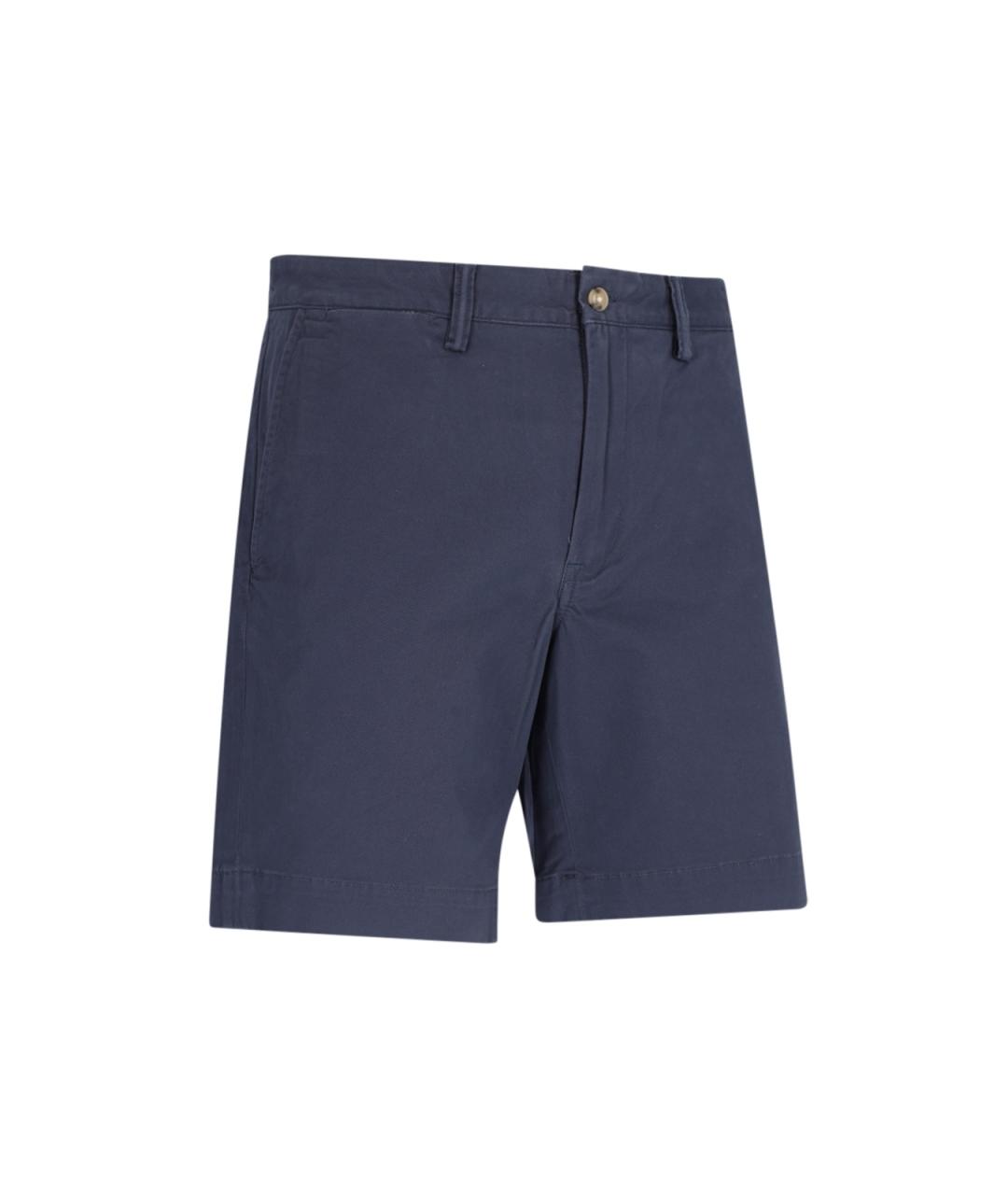 POLO RALPH LAUREN Синие хлопковые шорты, фото 3