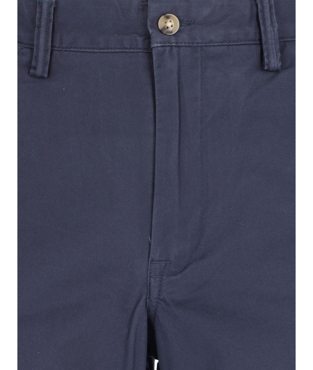 POLO RALPH LAUREN Синие хлопковые шорты, фото 5