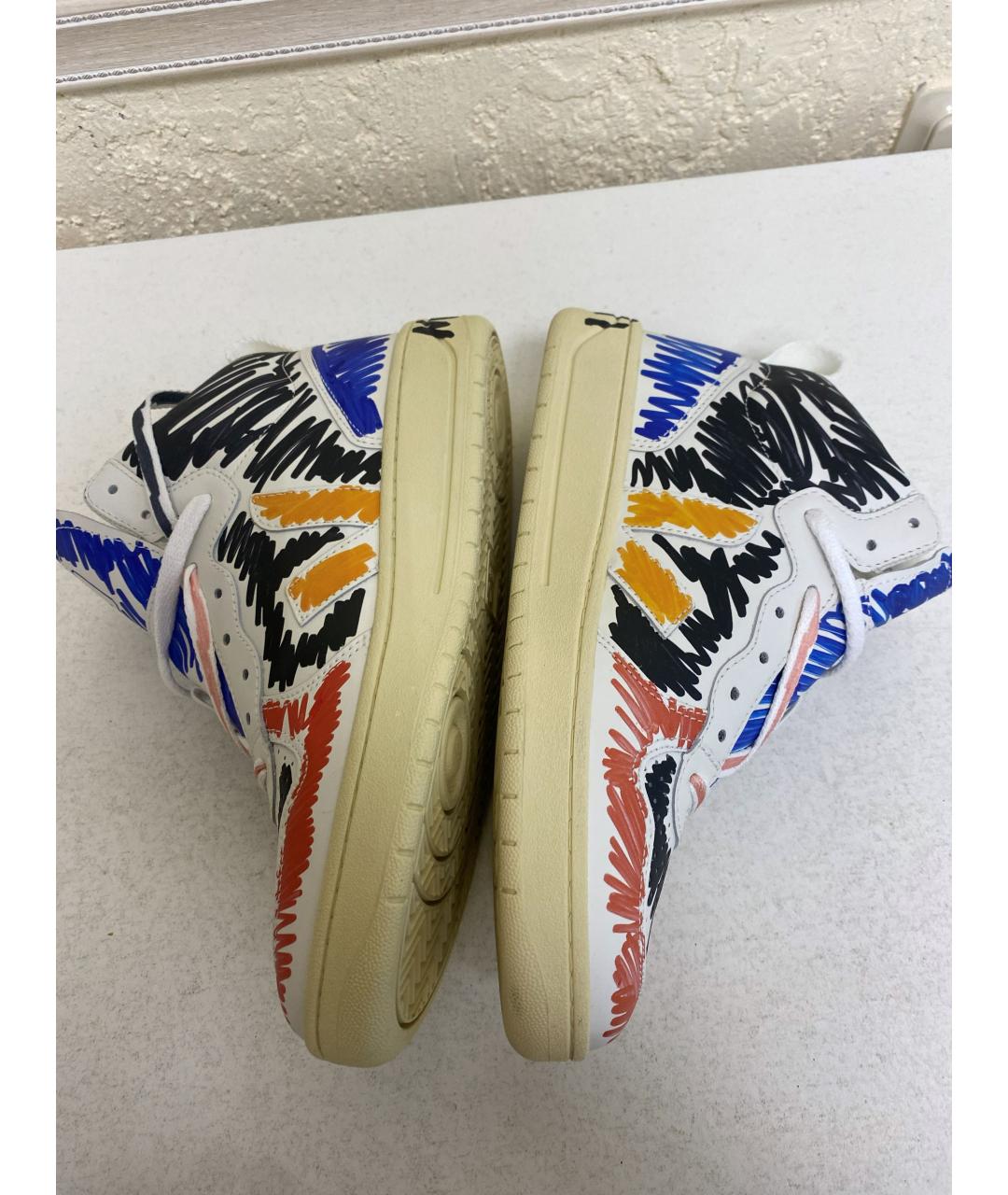 MARNI Мульти кожаные кроссовки, фото 5