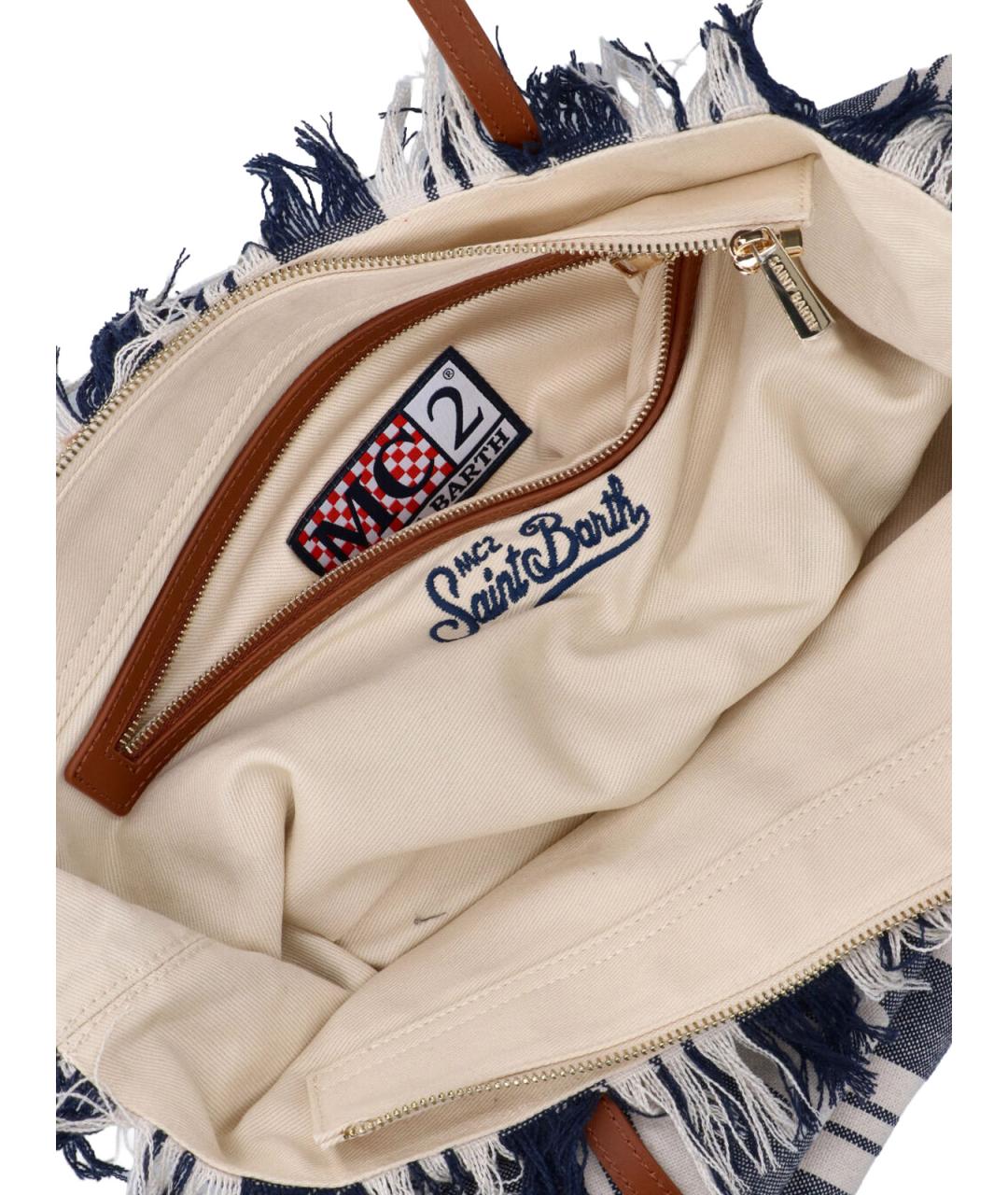 MC2 SAINT BARTH Мульти хлопковая сумка тоут, фото 4