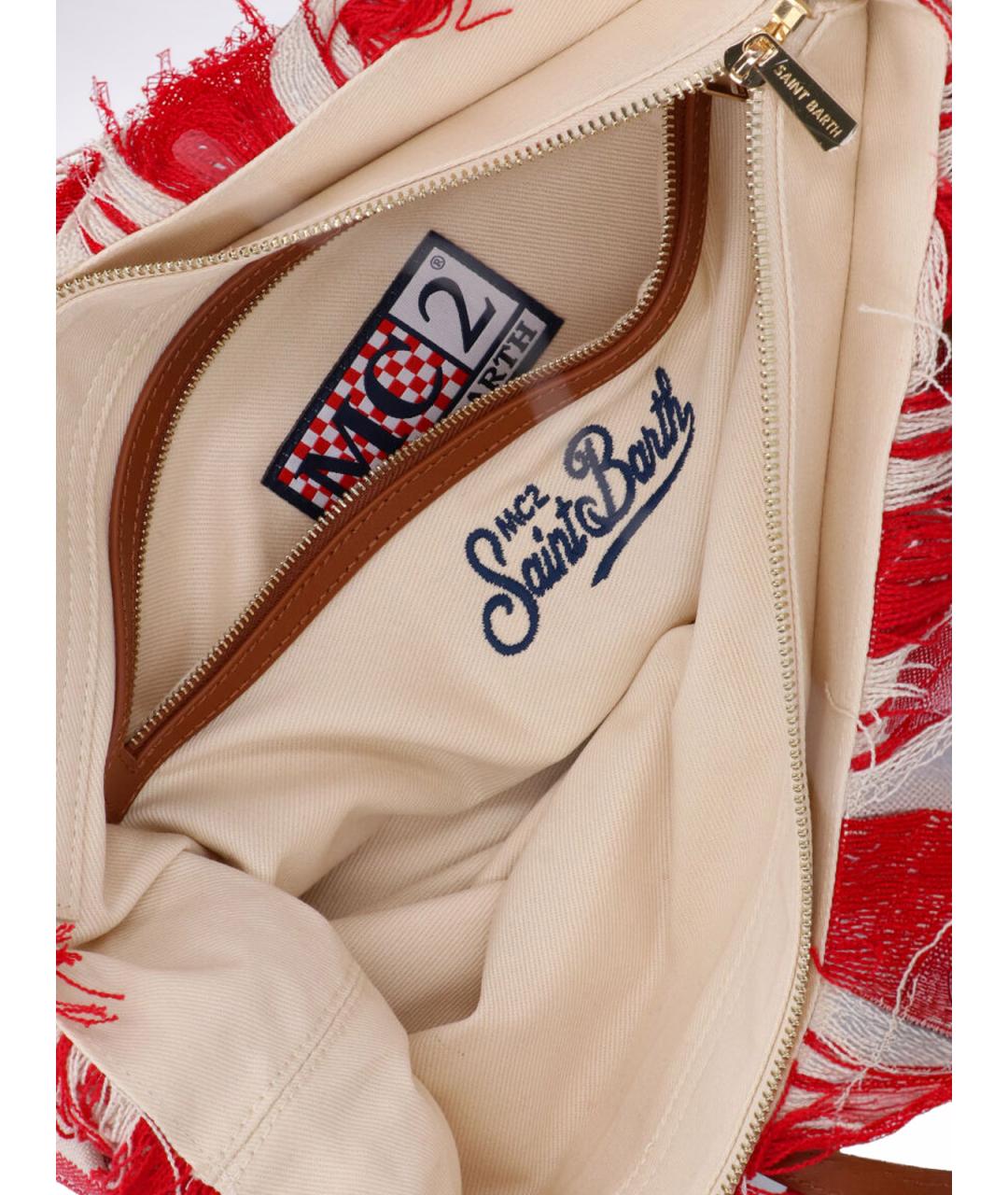 MC2 SAINT BARTH Мульти хлопковая сумка тоут, фото 4