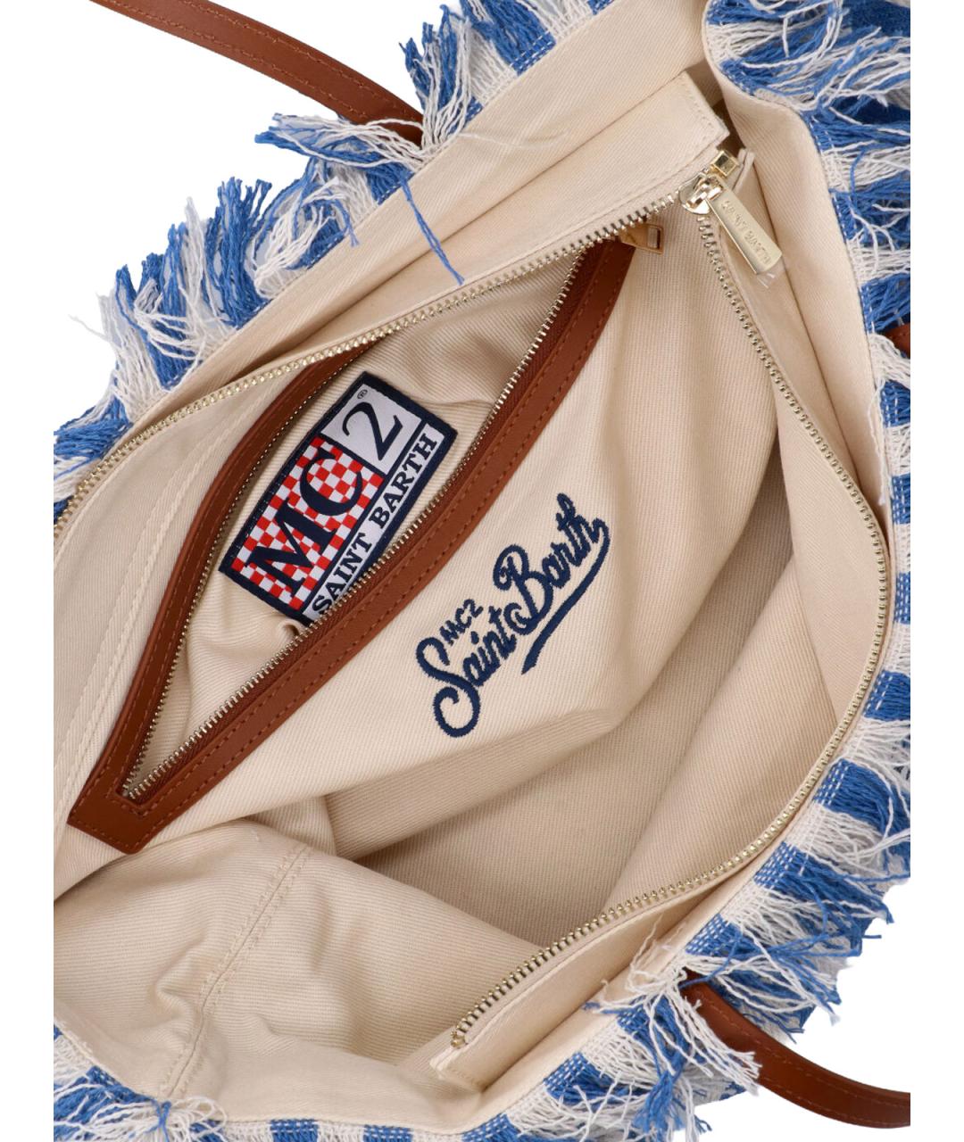 MC2 SAINT BARTH Мульти хлопковая сумка тоут, фото 4