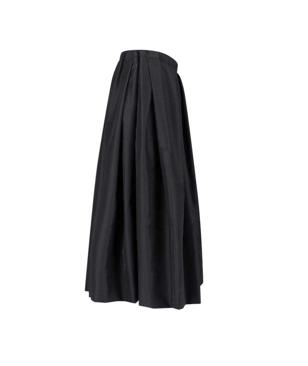 COMME DES GARÇONS Черная полиэстеровая юбка миди, фото 3