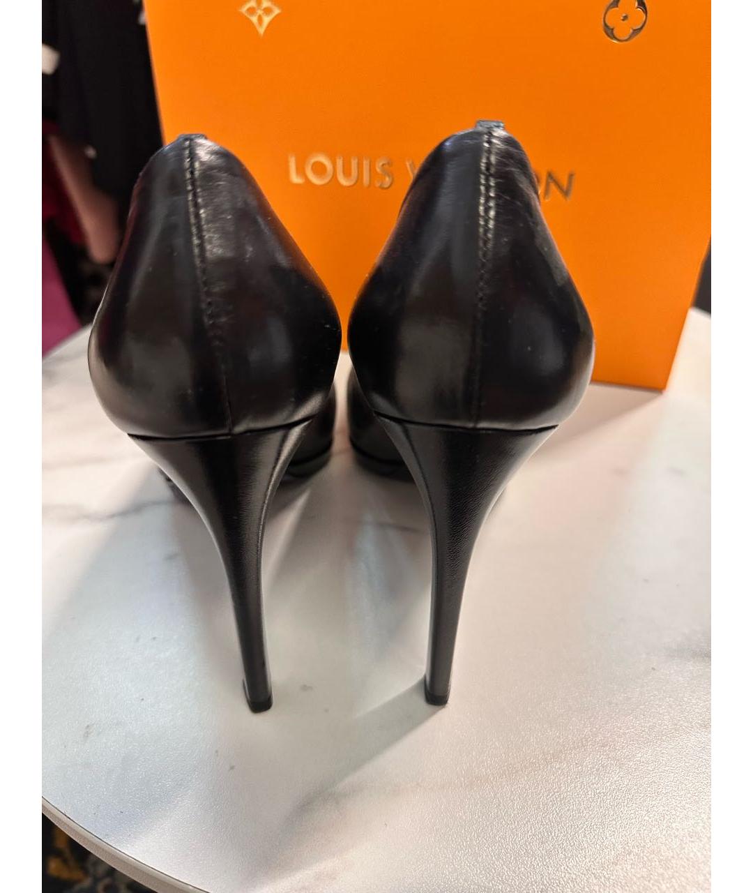 JIL SANDER Черные кожаные туфли, фото 4