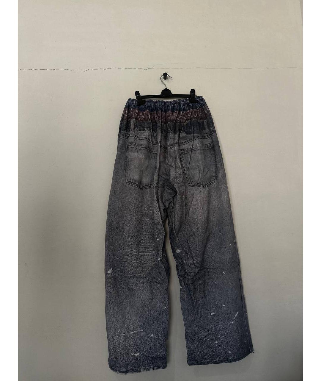 GRAILZ PROJECT G/R Голубые хлопковые повседневные брюки, фото 2