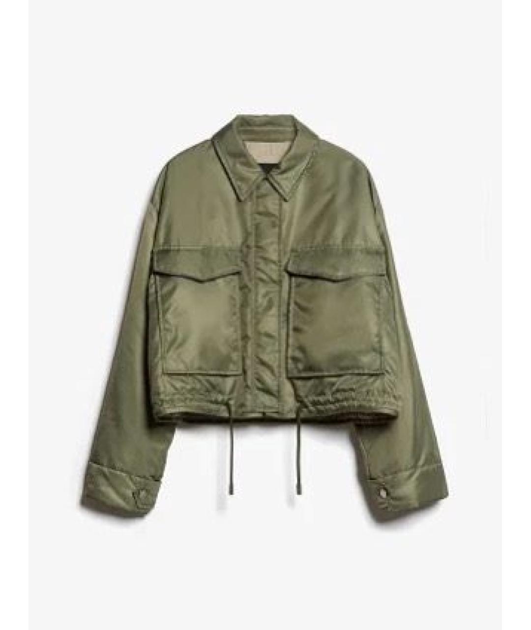 WEEKEND MAX MARA Хаки куртка, фото 10