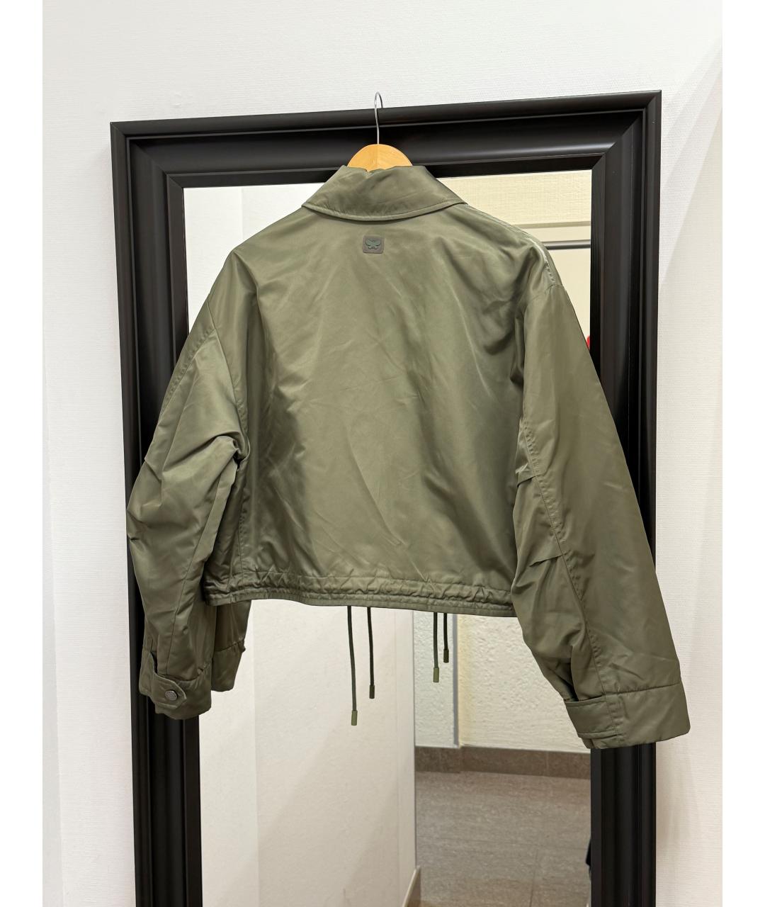 WEEKEND MAX MARA Хаки куртка, фото 3