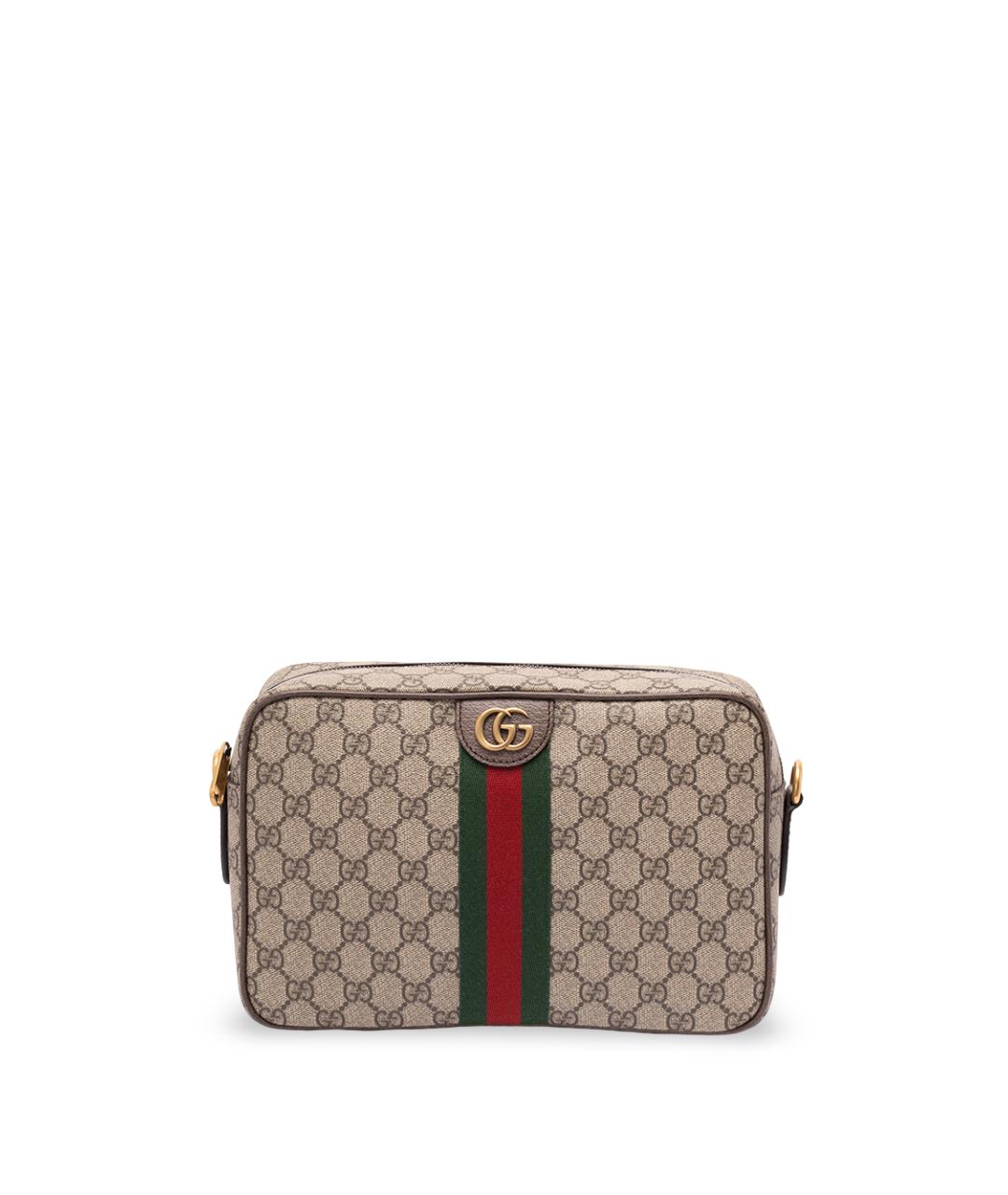 GUCCI Бежевая сумка на плечо, фото 1