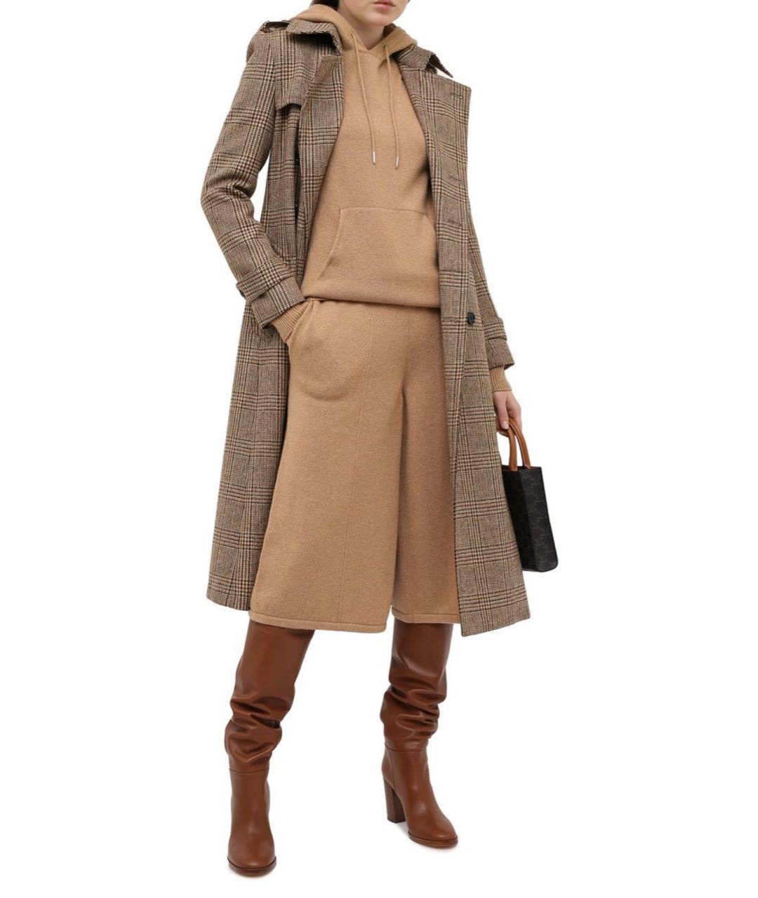 CELINE Бежевые кашемировые кюлоты, фото 2