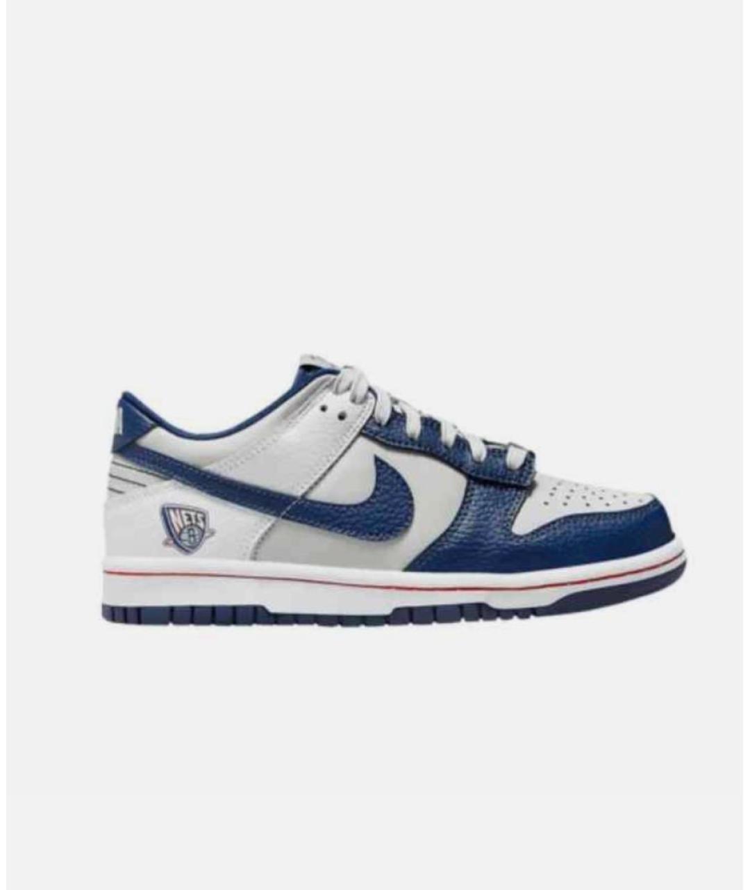 NIKE Мульти кожаные низкие кроссовки / кеды, фото 6