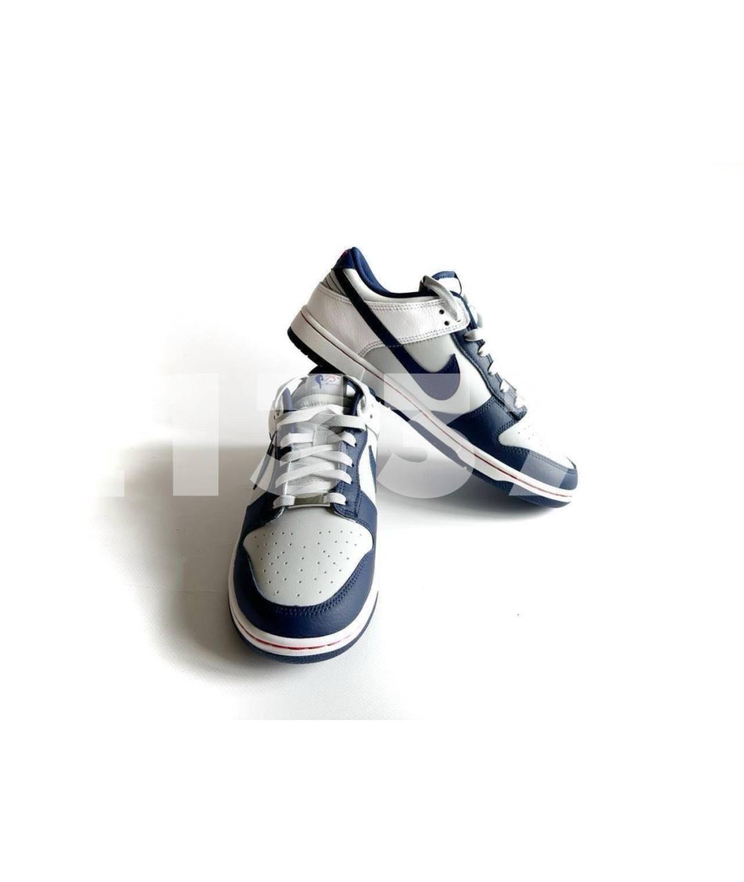 NIKE Мульти кожаные низкие кроссовки / кеды, фото 2