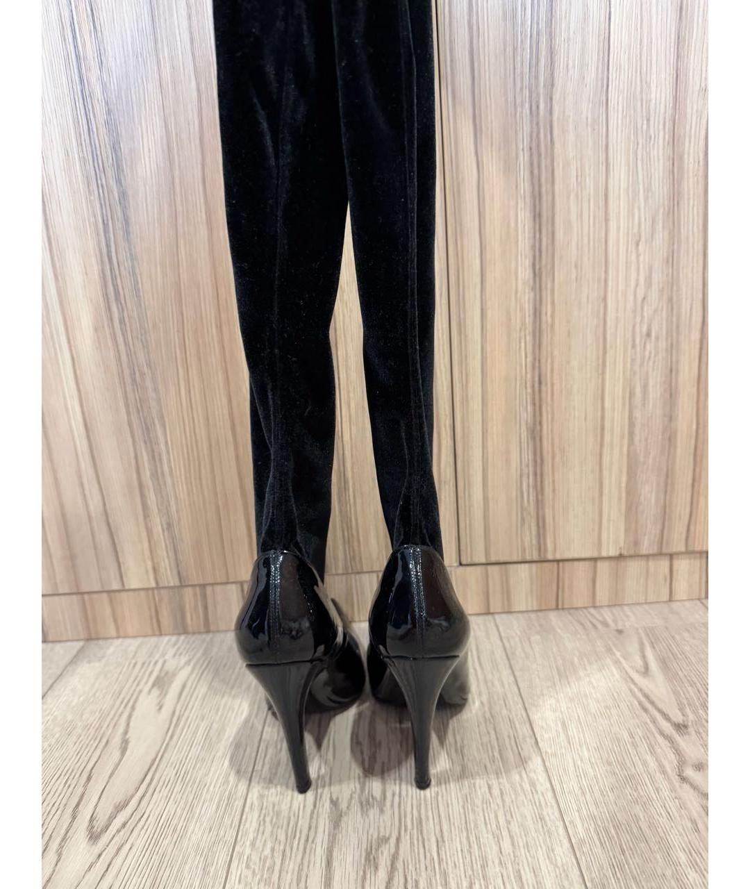 BALENCIAGA Черные ботфорты, фото 3