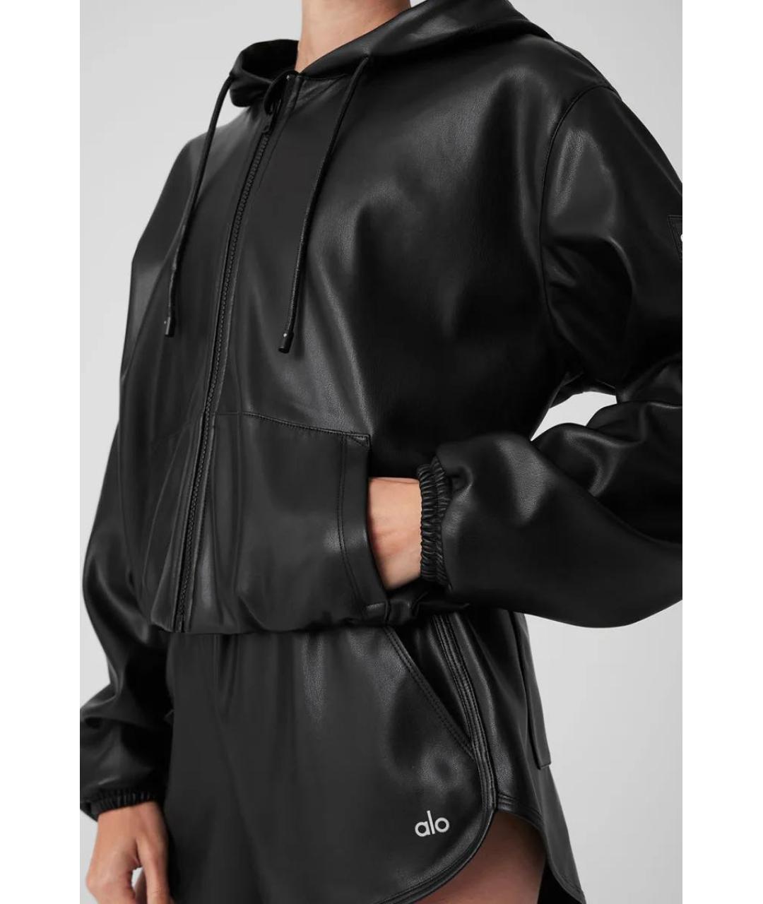 ALO YOGA Черная куртка, фото 4