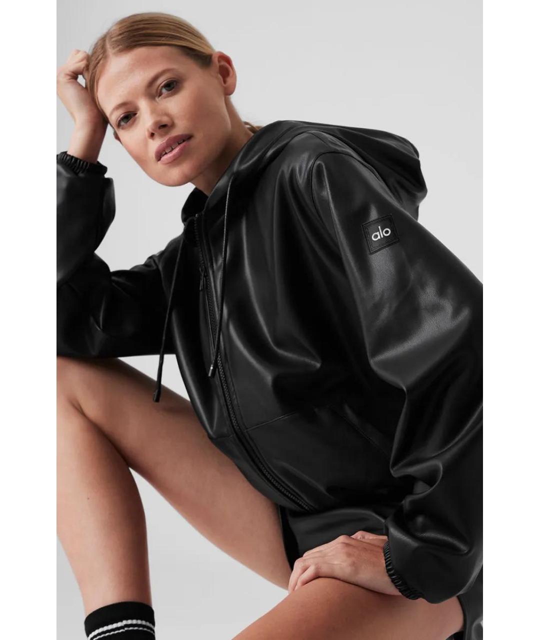 ALO YOGA Черная куртка, фото 6