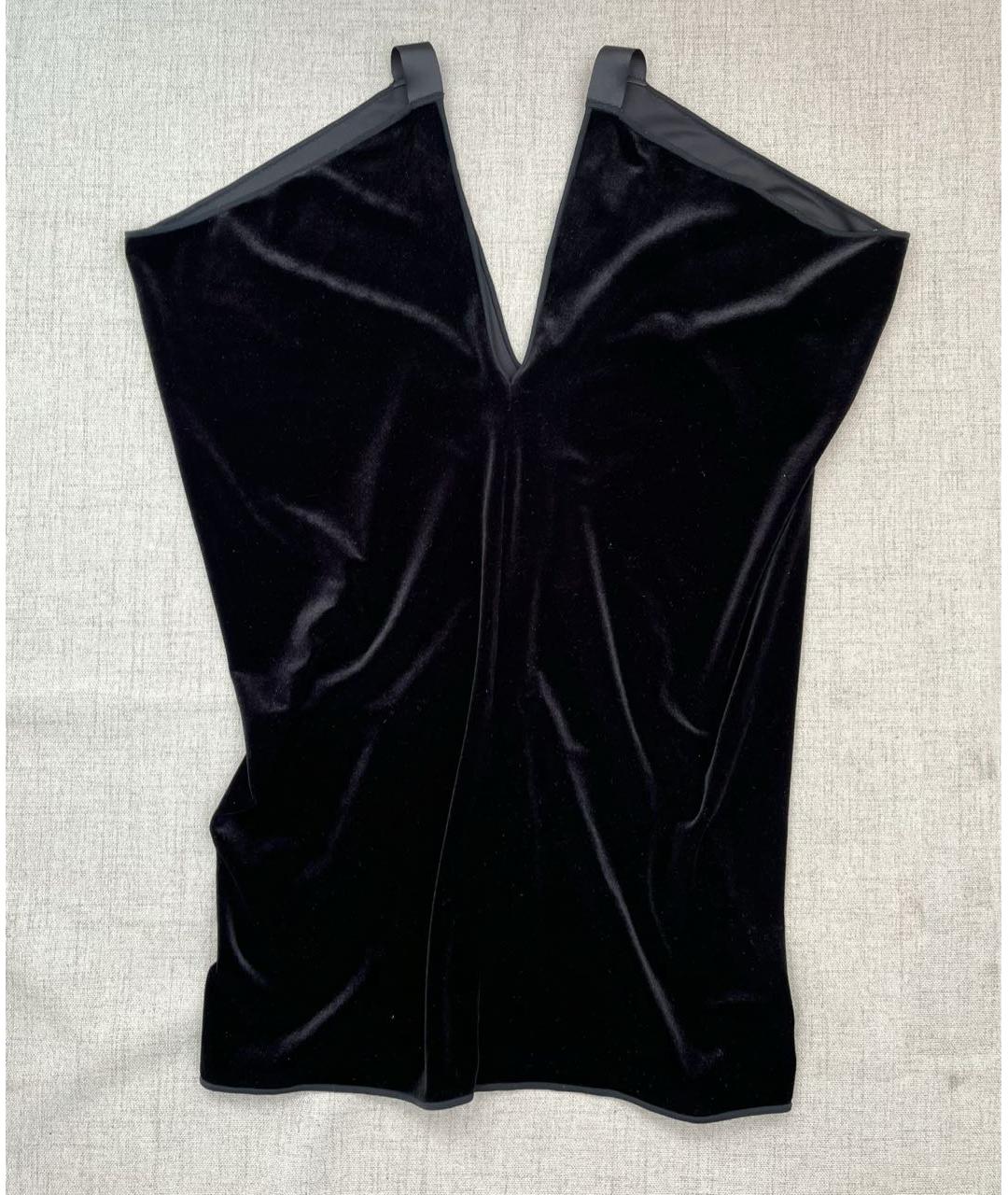 WOLFORD Черная полиэстеровая блузы, фото 9