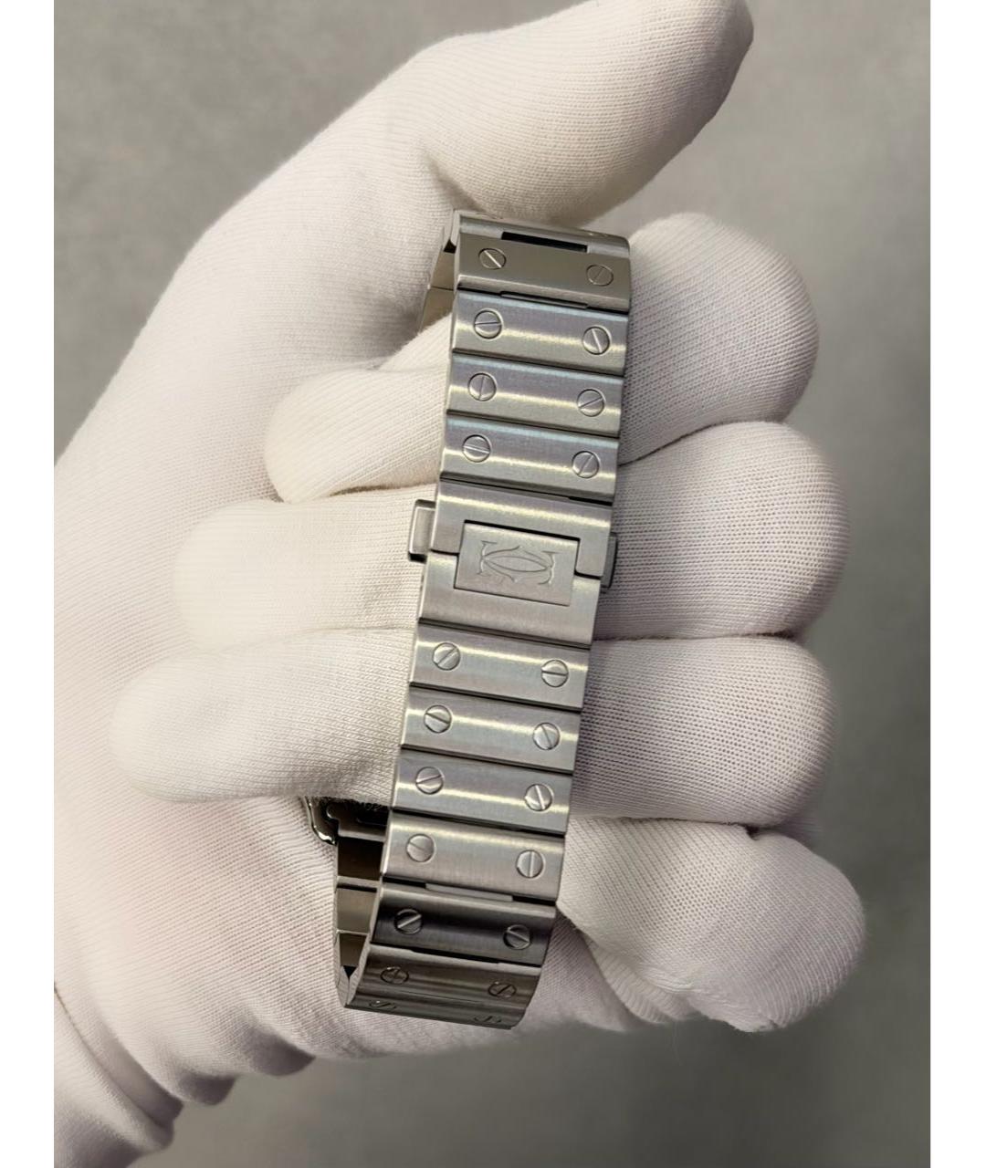 CARTIER Серебряные часы, фото 8