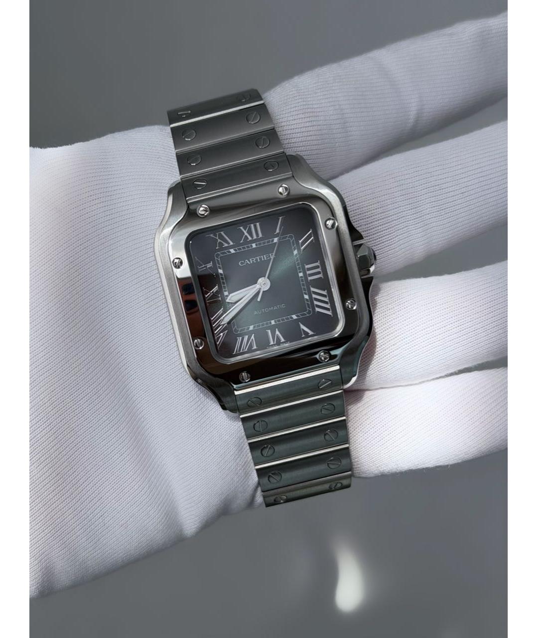 CARTIER Серебряные часы, фото 3