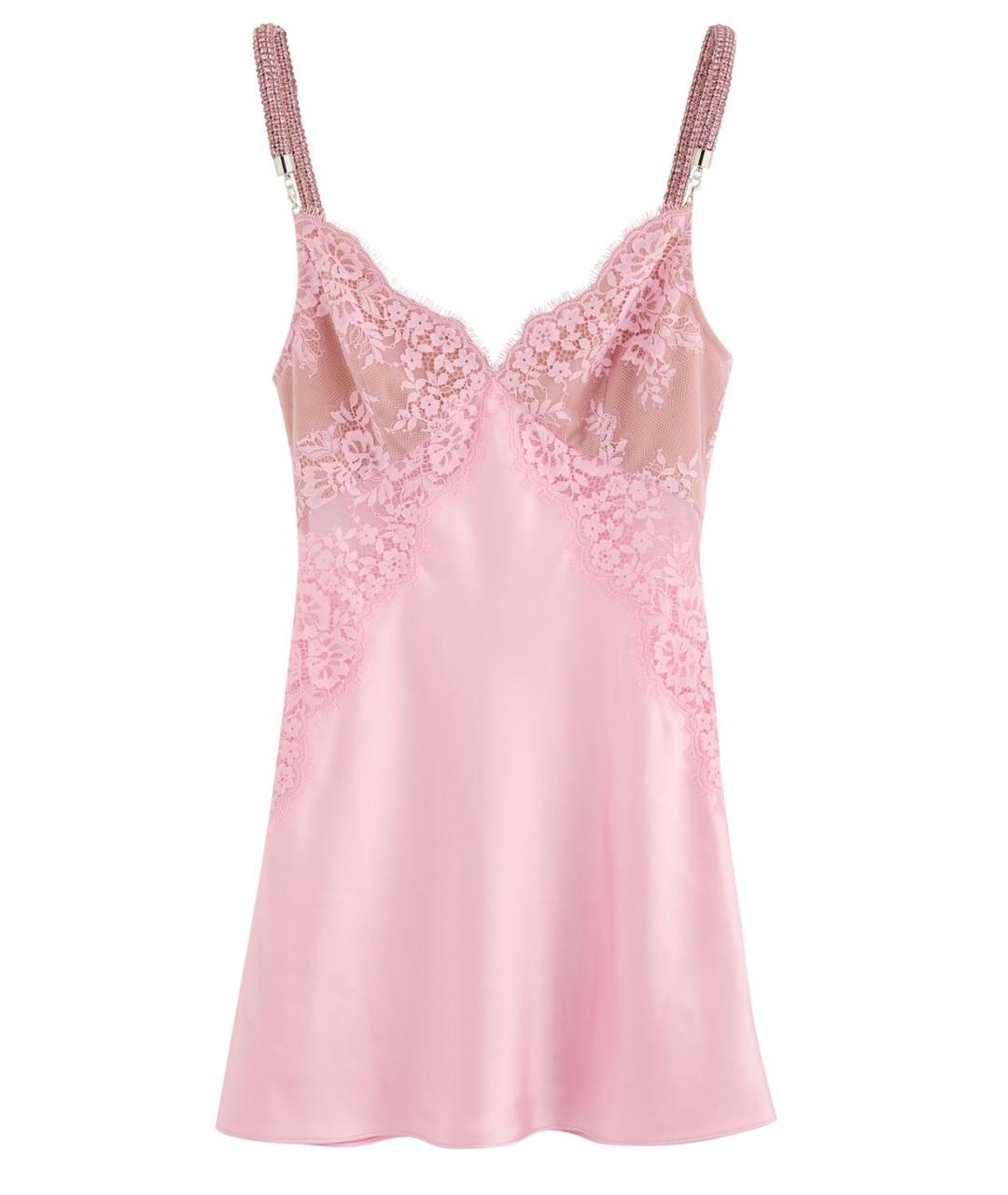 SELF-PORTRAIT Розовое полиэстеровое коктейльное платье, фото 1