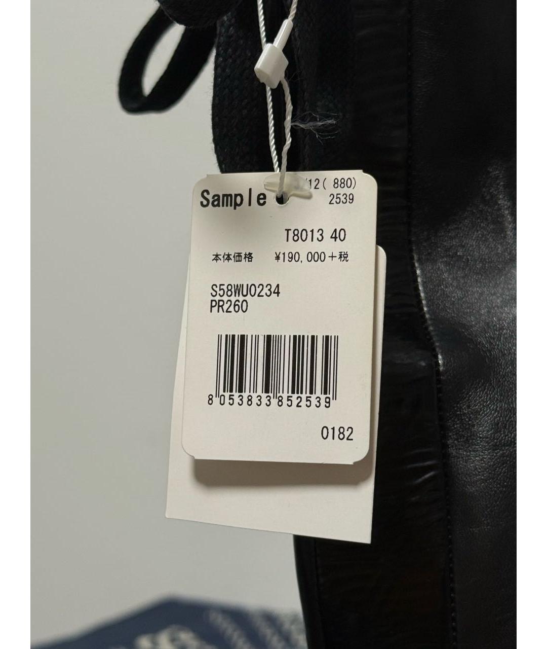 MAISON MARGIELA Черные ботильоны из лакированной кожи, фото 6