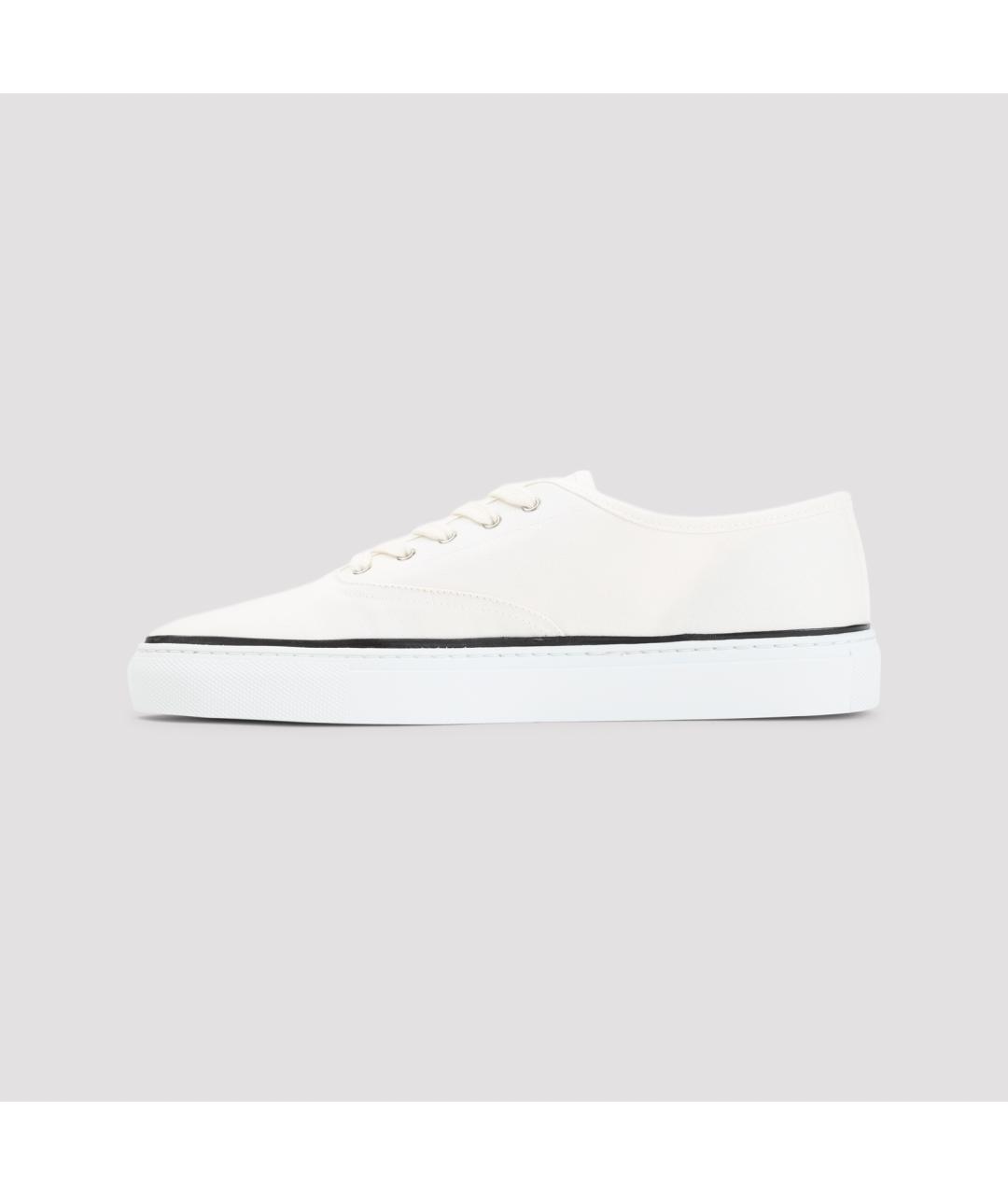 JACQUEMUS Белые текстильные кеды, фото 3