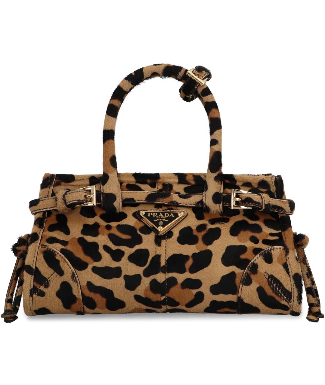 PRADA Мульти меховая сумка с короткими ручками, фото 2