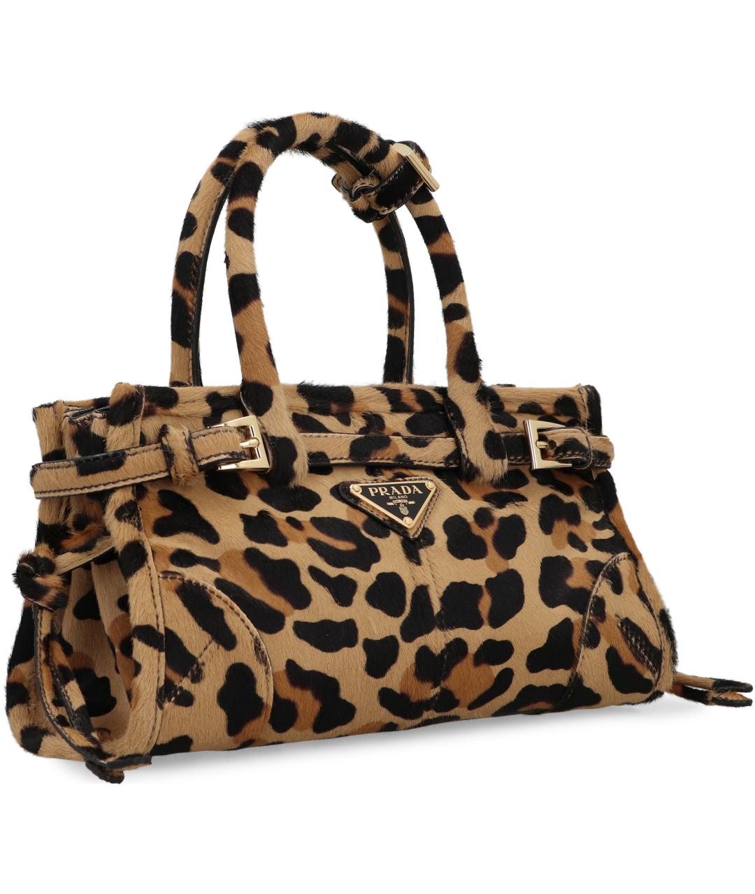 PRADA Мульти меховая сумка с короткими ручками, фото 3