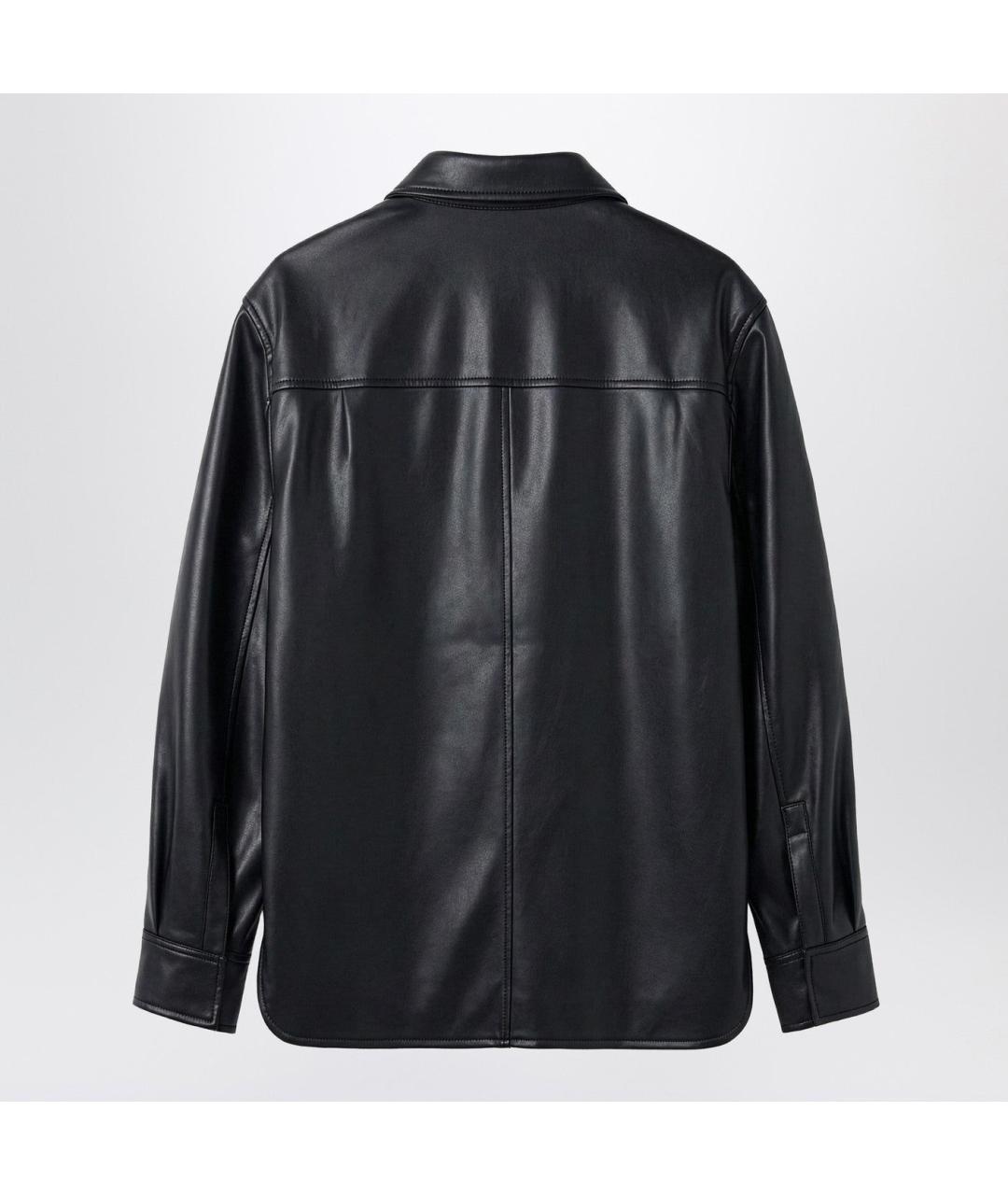 LOEWE Черная кожаная куртка, фото 2
