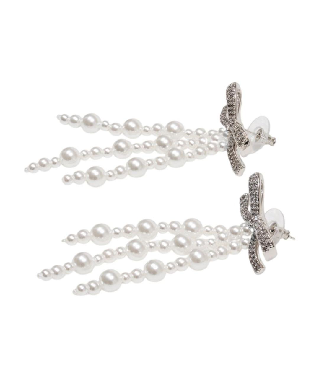 SELF-PORTRAIT Белые серьги, фото 2