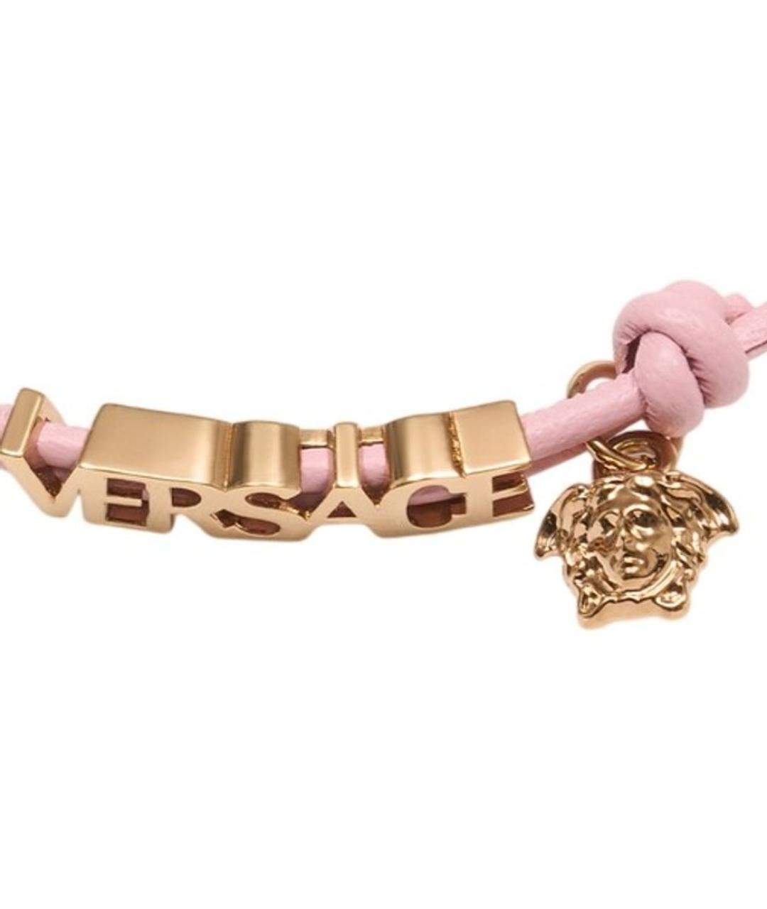 VERSACE Розовый металлический браслет, фото 2
