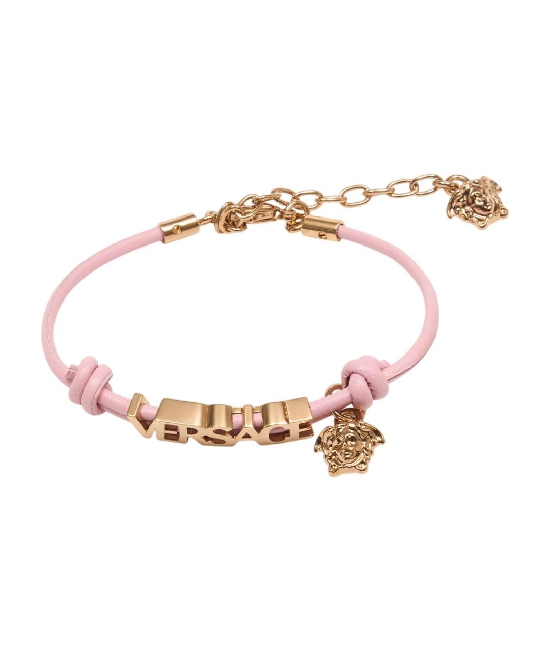 VERSACE Розовый металлический браслет, фото 1