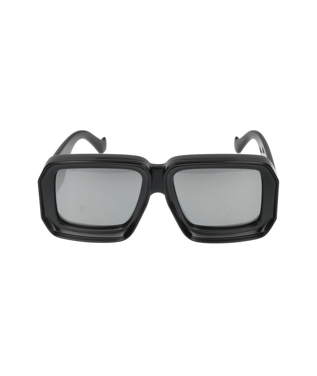 LOEWE Черные пластиковые солнцезащитные очки, фото 2