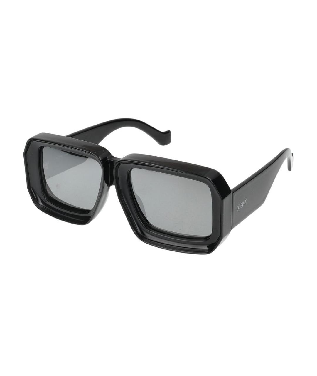 LOEWE Черные пластиковые солнцезащитные очки, фото 1