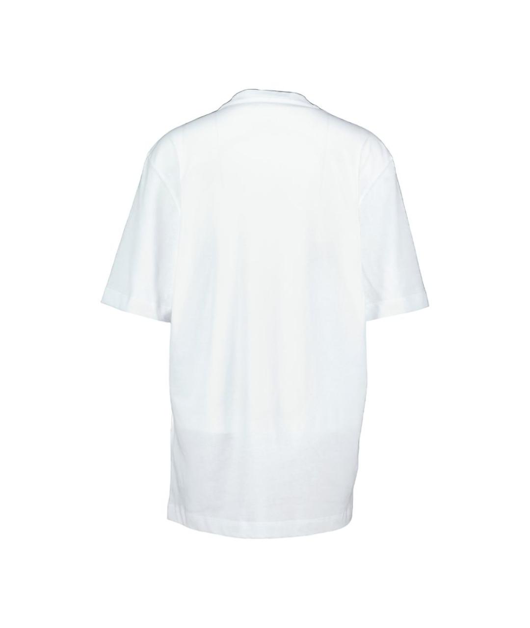 VERSACE Белая хлопковая футболка, фото 2