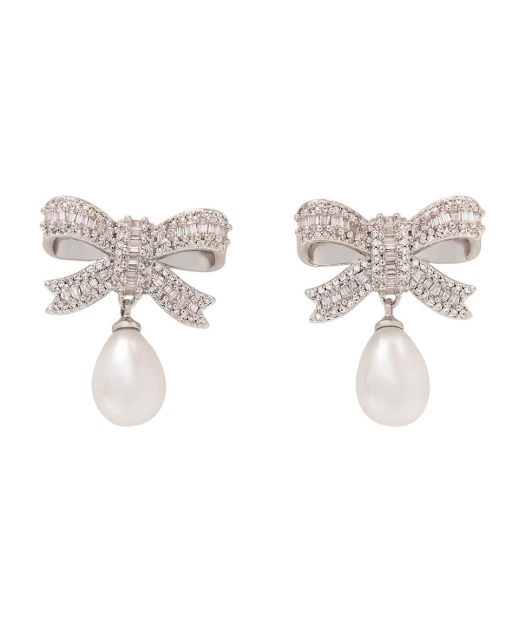 SELF-PORTRAIT Серебряные металлические серьги, фото 1