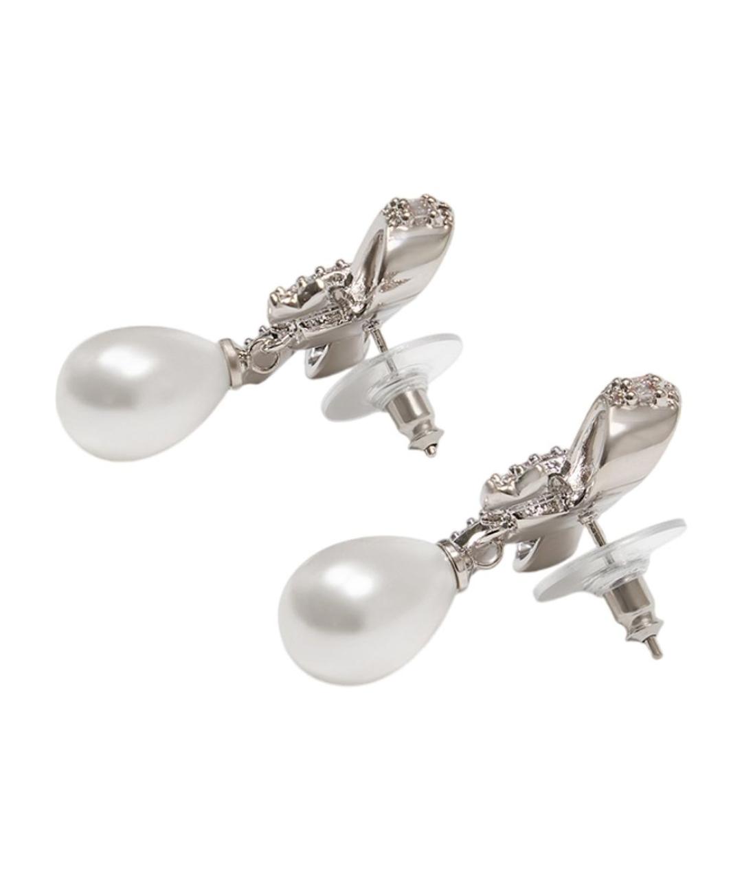 SELF-PORTRAIT Серебряные металлические серьги, фото 2