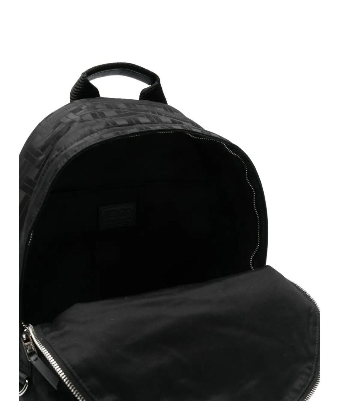 KENZO Черный хлопковый рюкзак, фото 2