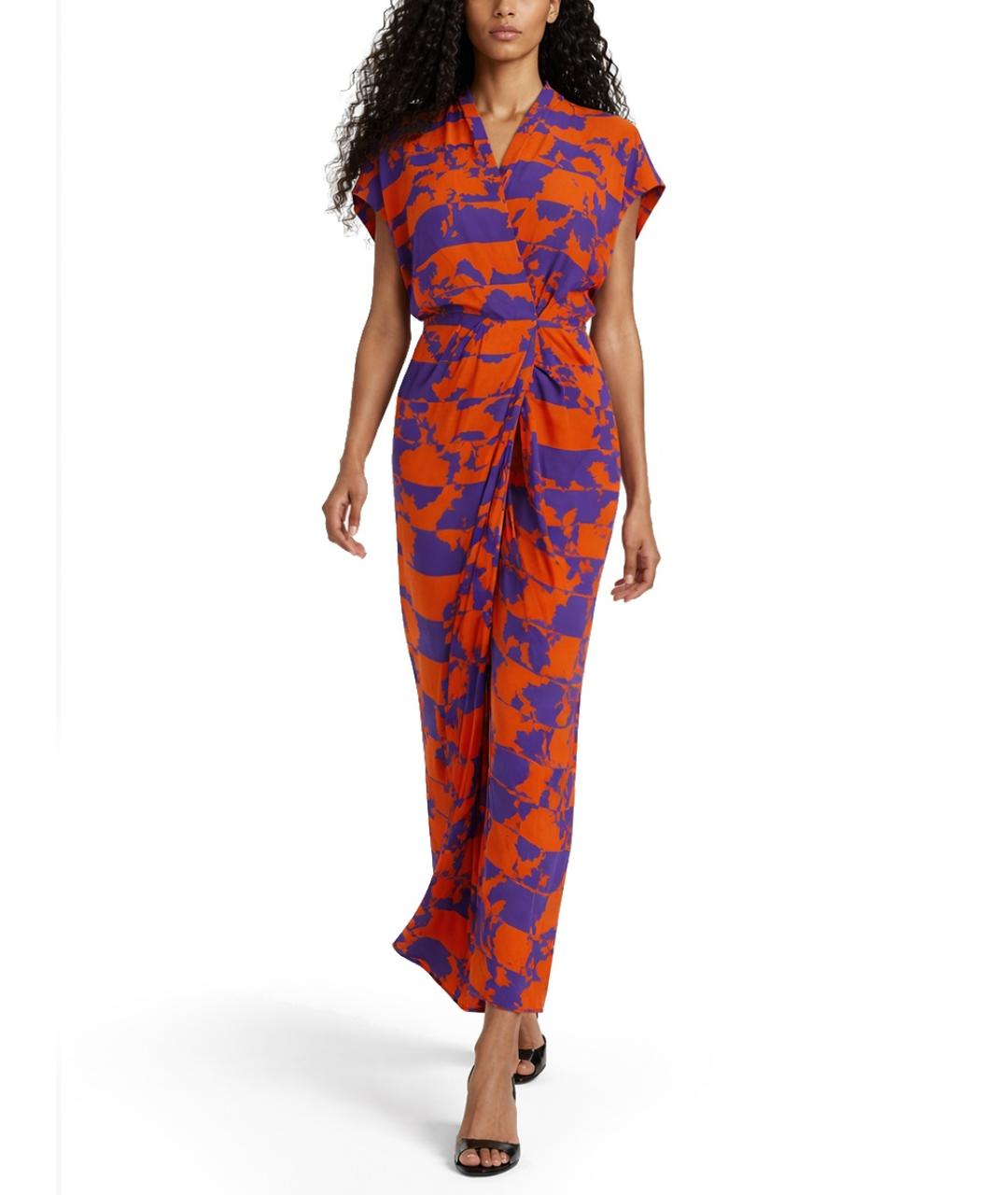 DRIES VAN NOTEN Мульти вискозное повседневное платье, фото 2