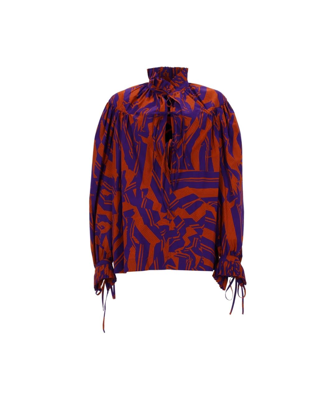 DRIES VAN NOTEN Мульти хлопковая блузы, фото 1