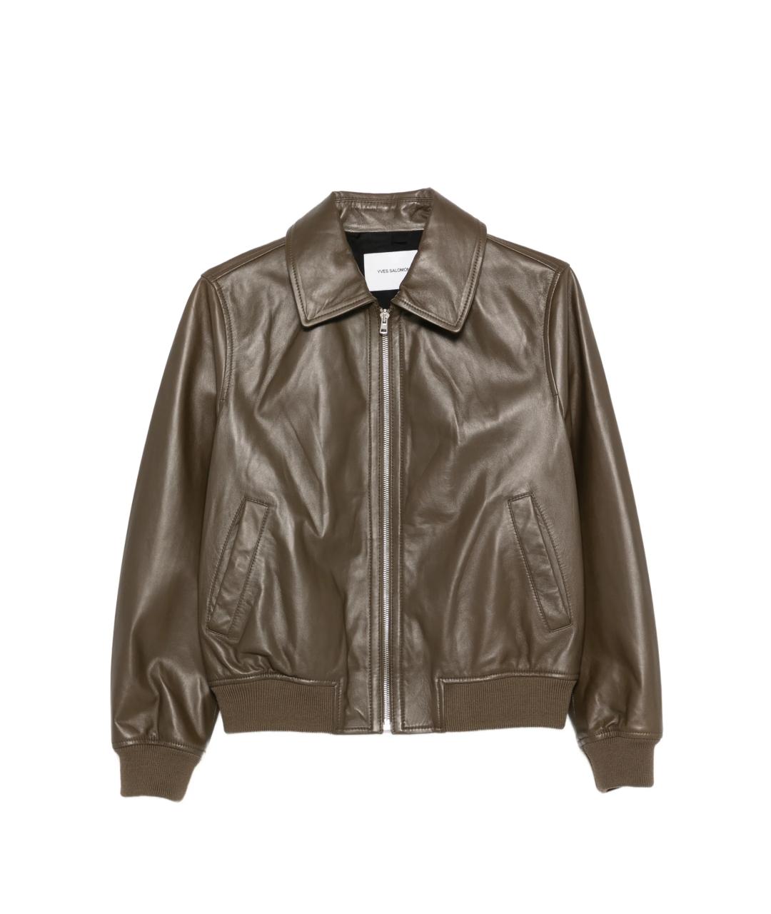 YVES SALOMON Зеленая куртка, фото 1